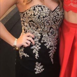 Blush Homecoming Dress